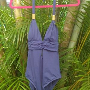 🧜New NWT L* Space Maio Blue Bathing Suit 👙